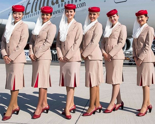 Những mẫu đồng phục tiếp viên hàng không trên thế giới